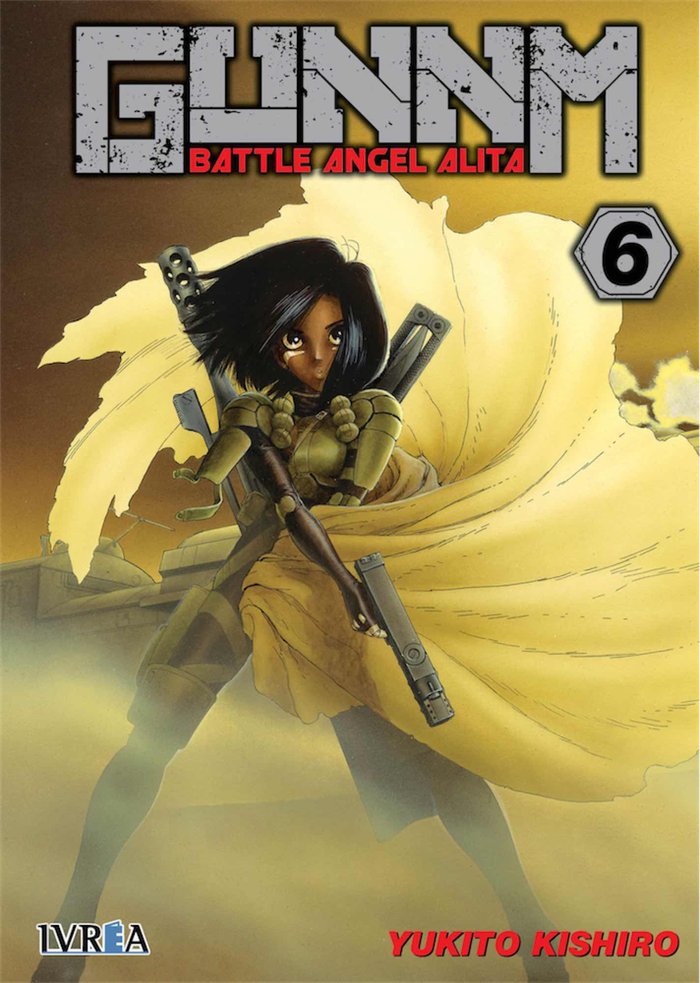 Gunnm (Battle Angel Alita) 6, de Yukito Kishiro | portada del libro
