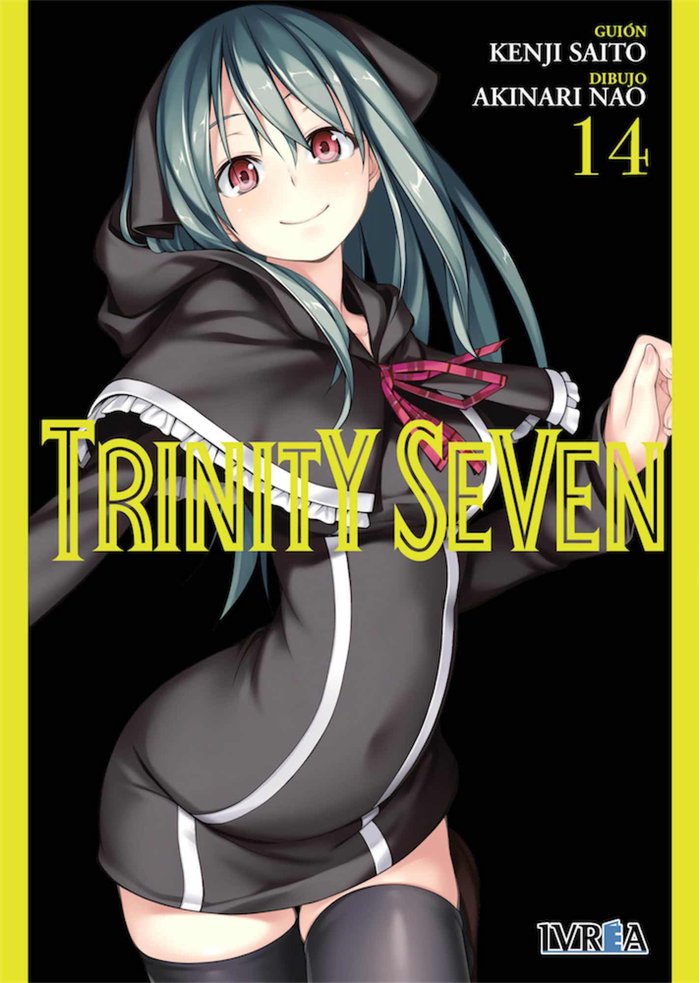 Trinity Seven 14, de Kenji Saito | portada del libro