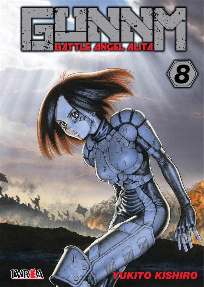 Gunnm (Battle Angel Alita) 8, de Yukito Kishiro | portada del libro