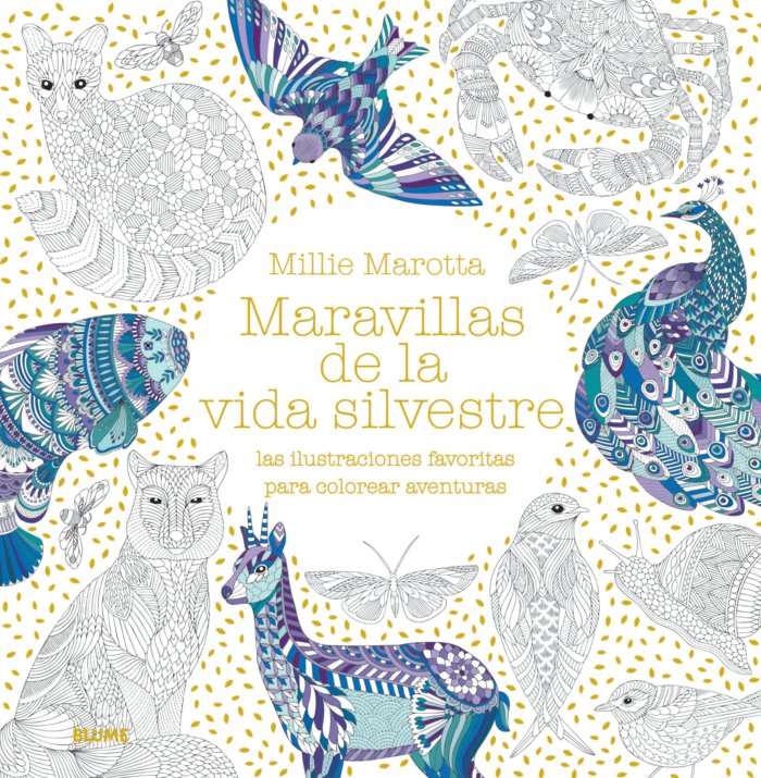 MARAVILLAS DE LA VIDA SILVESTRE, de Marotta | portada del libro