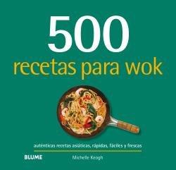 500 RECETAS PARA WOK, de Keogh | portada del libro