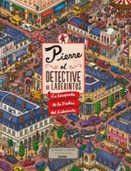 PIERRE EL DETECTIVE DE LABERINTOS, de IC4DESIGN | portada del libro