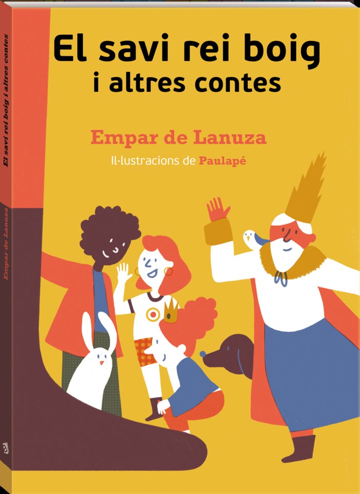 El savi rei boig i altres contes, de Lanuza, Empar de | portada del libro