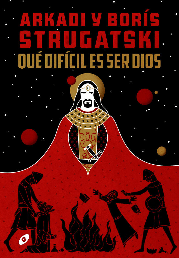 Qué difícil es ser dios, de Strugatski | portada del libro