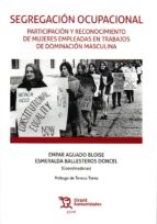 Segregación ocupacional, de Aguado Bloise | portada del libro