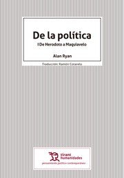 De la política, de Ryan, Alan | portada del libro