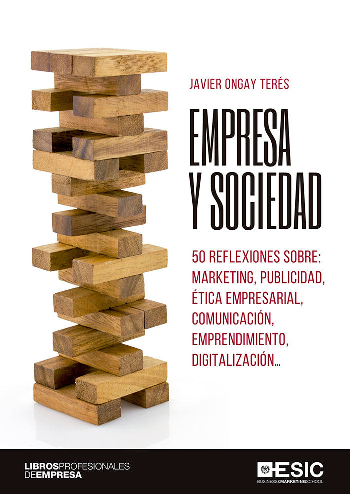 Empresa y sociedad, de Ongay Terés, Javier | portada del libro