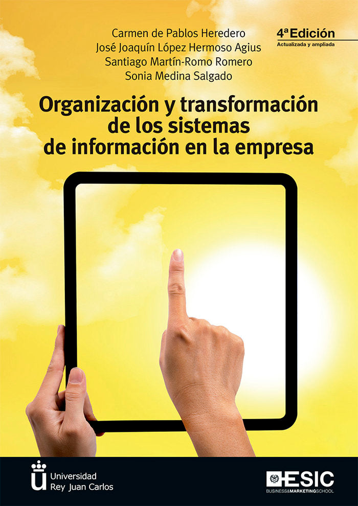 Organización y transformación de los sistemas de información en la empresa, de de Pablos Herredo, Carmen | portada del libro