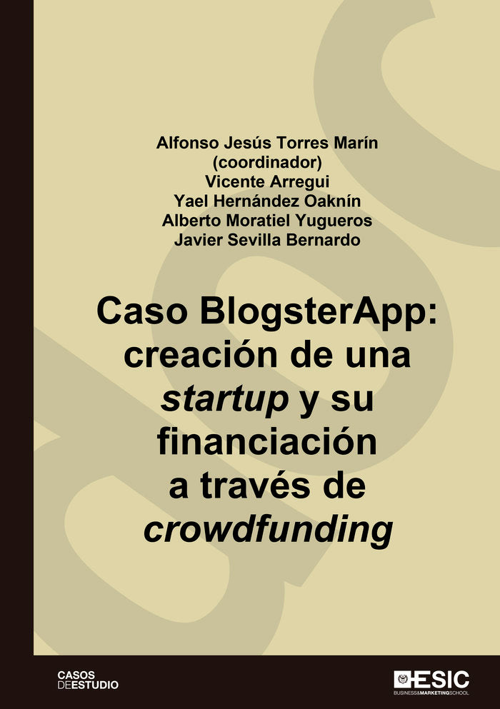 Caso BlogsterApp, de Torres Marín, Alfonso Jesús | portada del libro