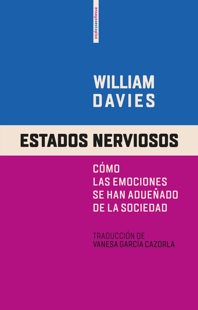 Estados nerviosos, de Davies, William | portada del libro