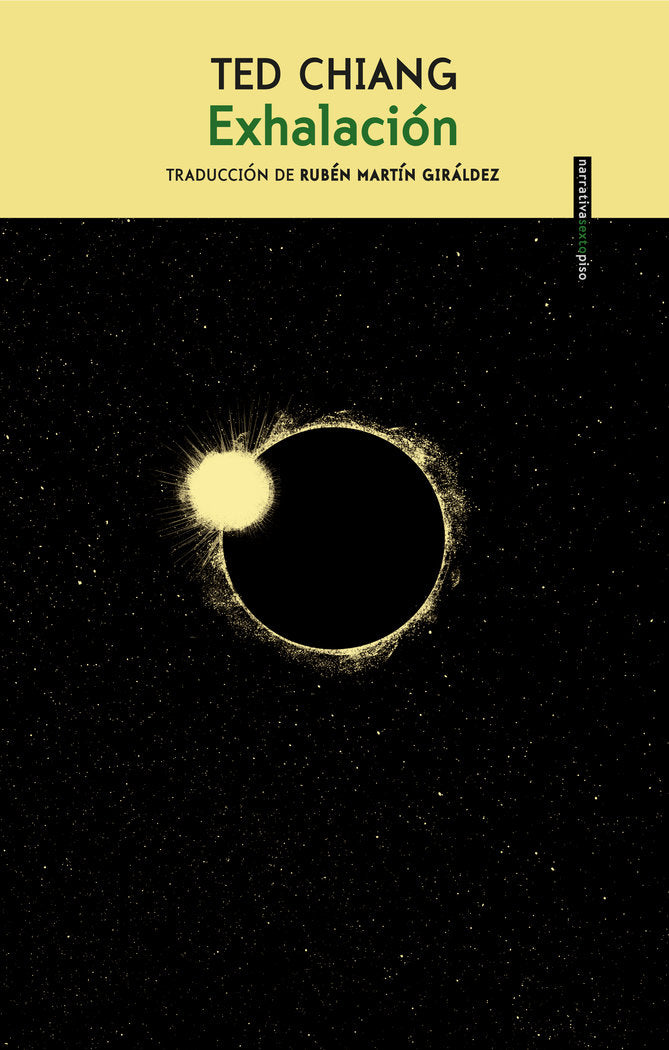 Exhalación, de Chiang, Ted | portada del libro