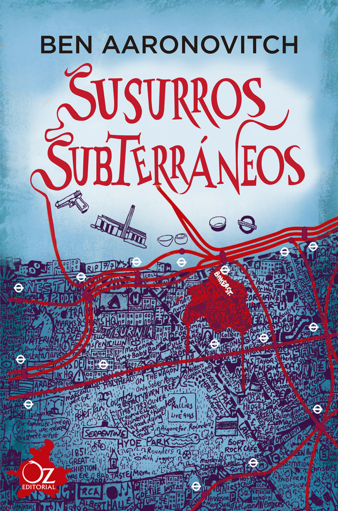 Susurros subterráneos, de Aaronovitch, Ben | portada del libro