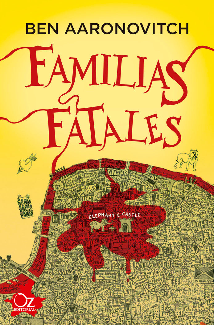 Familias fatales, de Aaronovitch, Ben | portada del libro