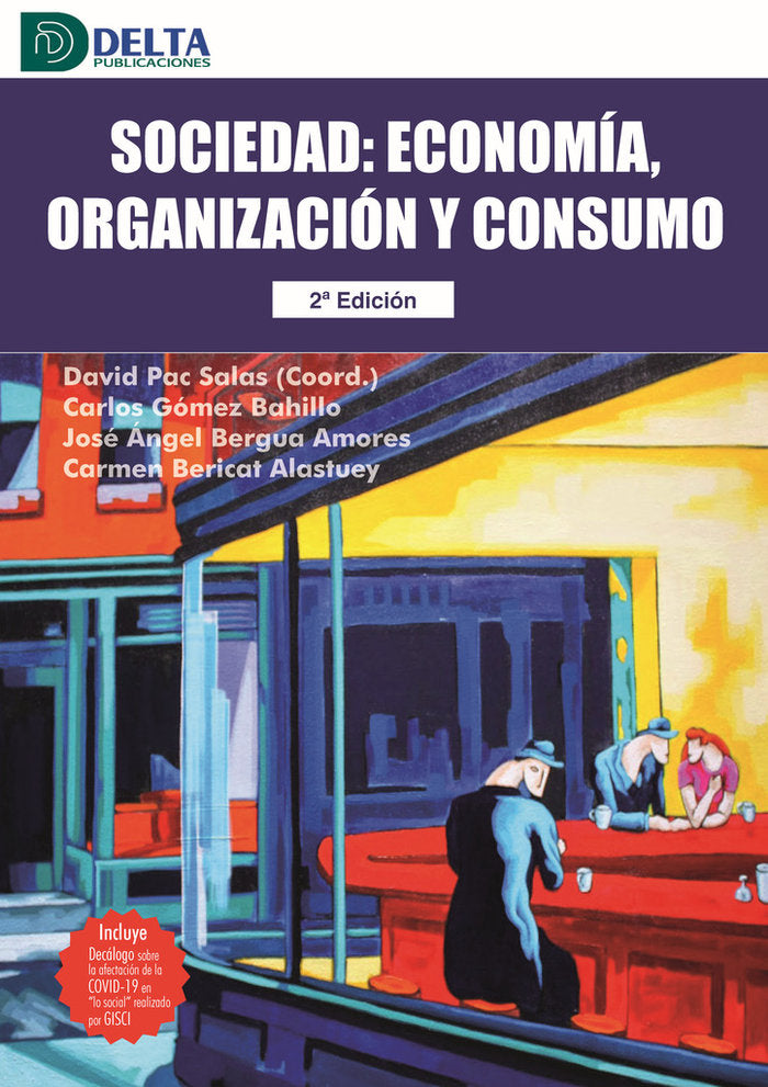 SOCIEDAD: ECONOMÍA ORGANIZACIÓN Y CONSUMO | portada del libro