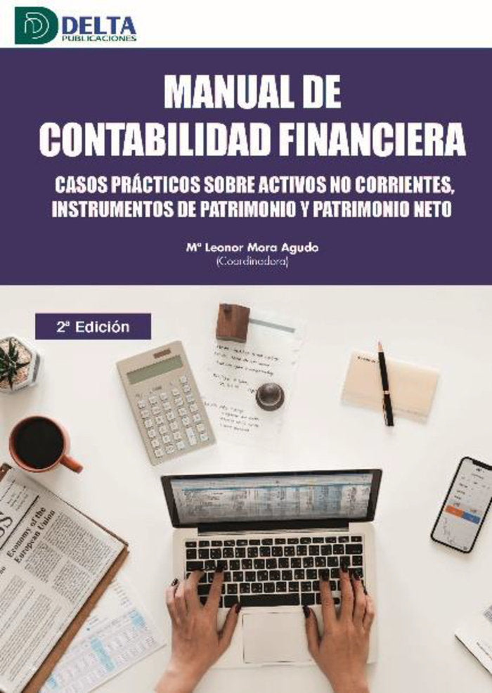 MANUAL DE CONTABILIDAD FINANCIERA, de MORA AGUDO, MARIA LEONOR | portada del libro