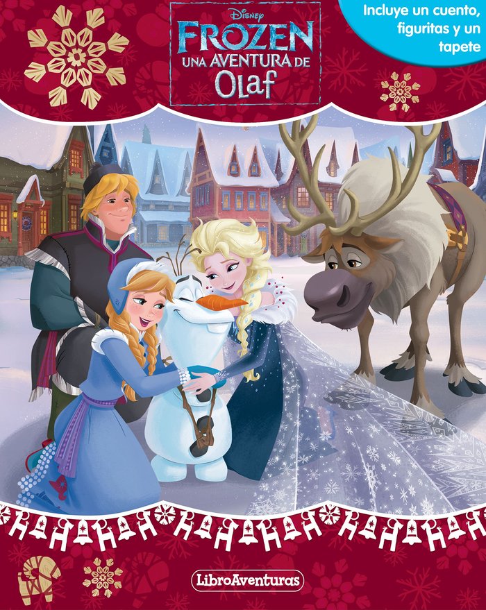 Frozen. Una aventura de Olaf. Libroaventuras, de Disney | portada del libro