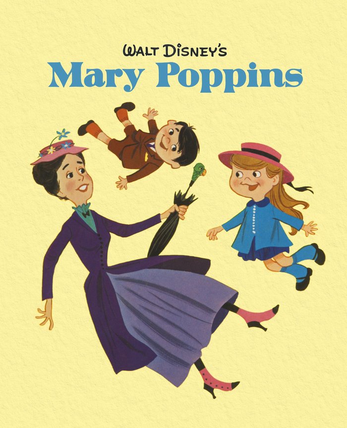 Mary Poppins, de Disney | portada del libro
