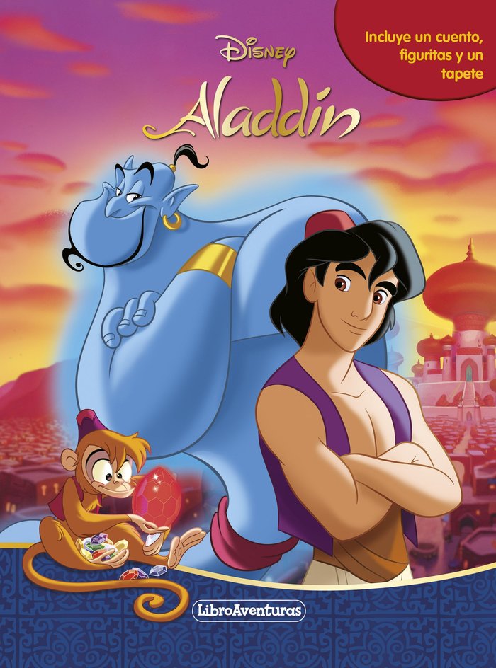 Aladdín. Libroaventuras, de Disney | portada del libro