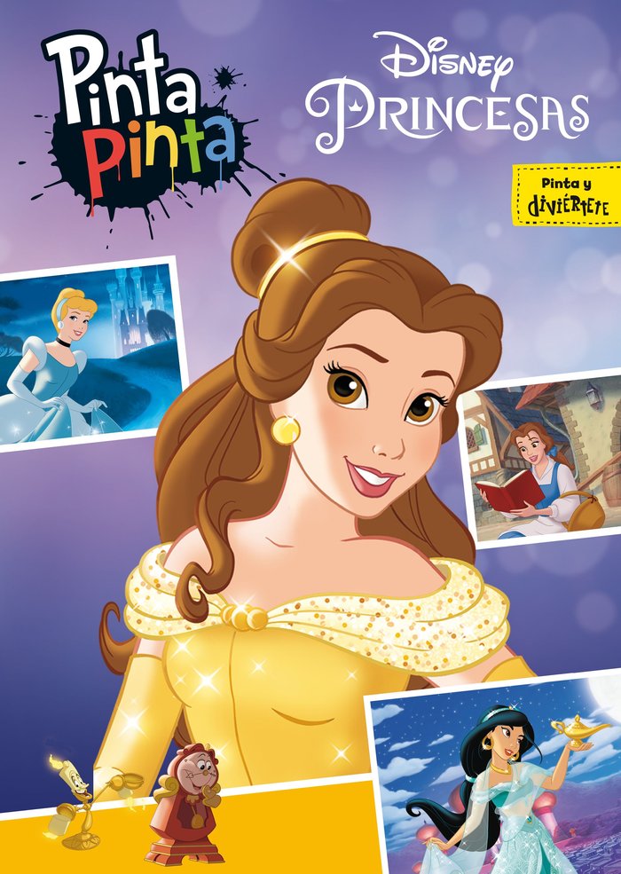 Princesas. Pinta Pinta, de Disney | portada del libro