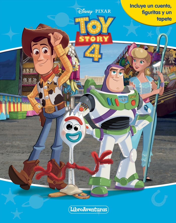 Toy Story 4. Libroaventuras, de Disney | portada del libro