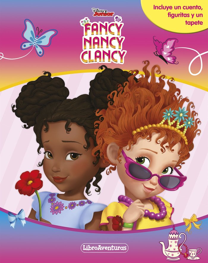 Fancy Nancy Clancy. Libroaventuras, de Disney | portada del libro