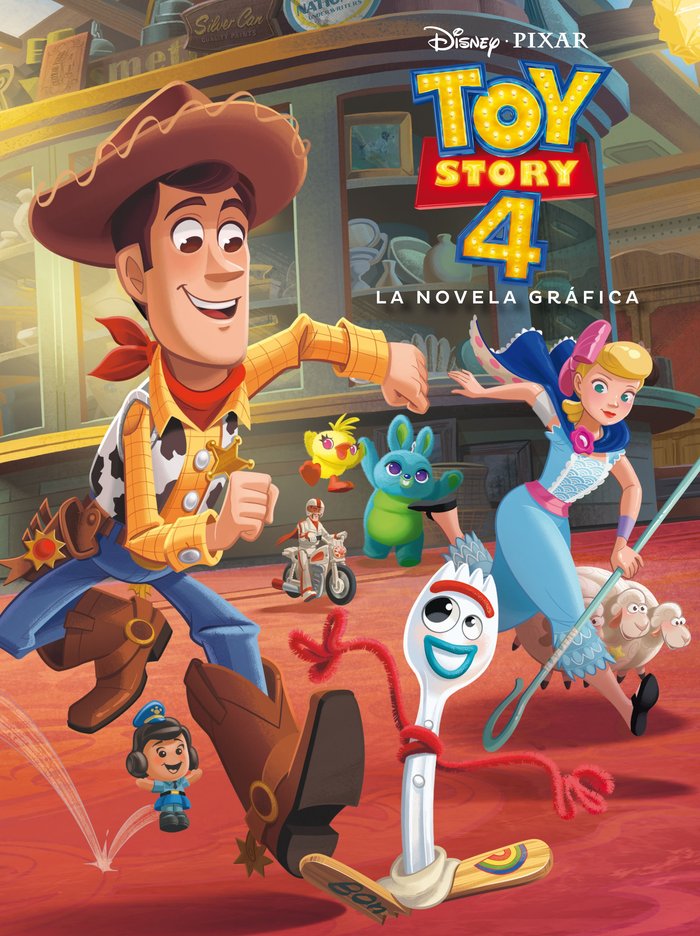 Toy Story 4. La novela gráfica, de Disney | portada del libro