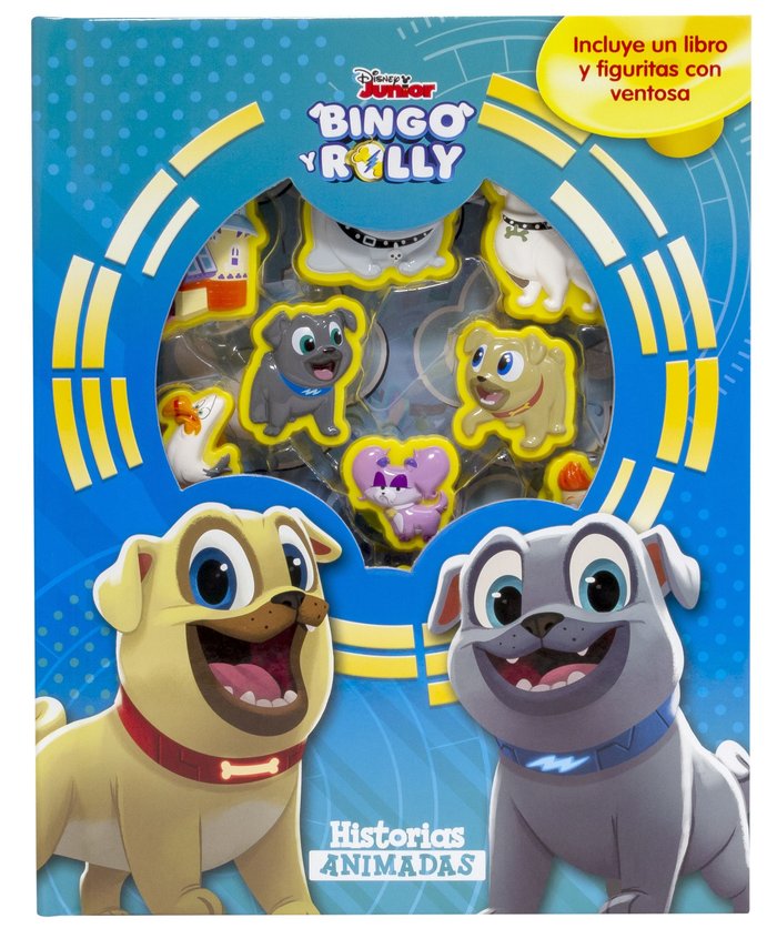 Bingo y Rolly. Historias animadas, de Disney | portada del libro