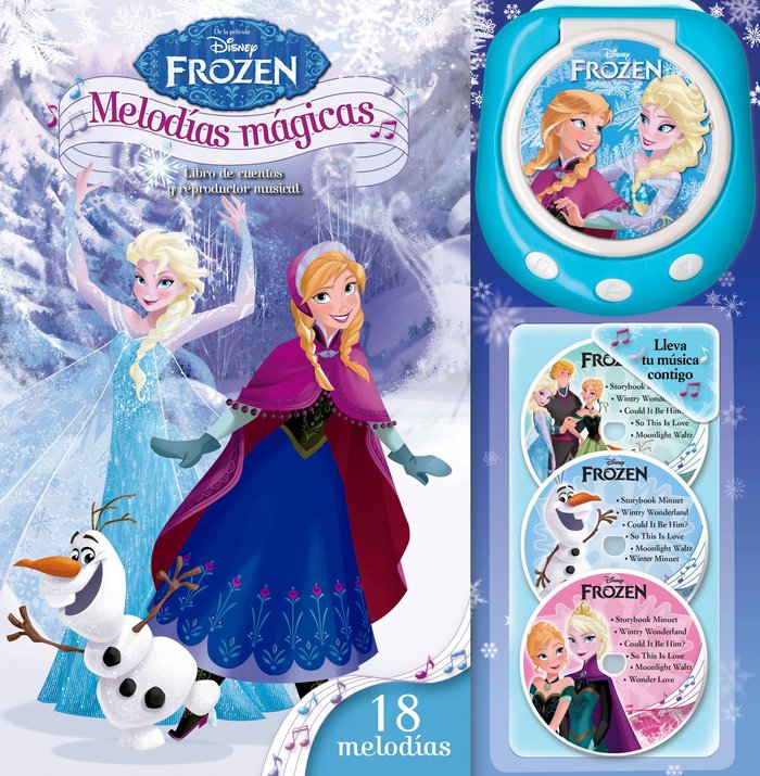 Frozen. Melodías mágicas, de Disney | portada del libro