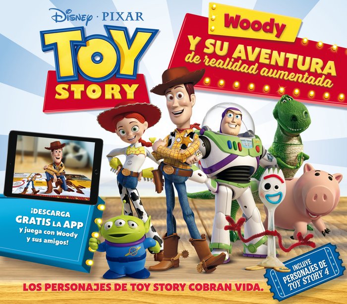 Toy Story. Woody y su aventura de realidad aumentada, de Disney | portada del libro