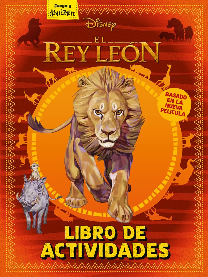 El Rey León. Libro de actividades, de Disney | portada del libro