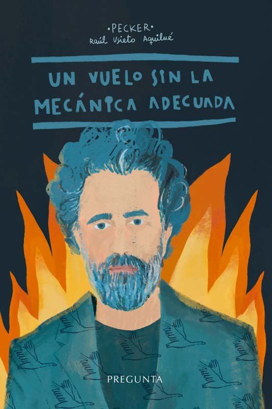 UN VUELO SIN LA MECANICA ADECUADA, de Usieto Aquilué | portada del libro