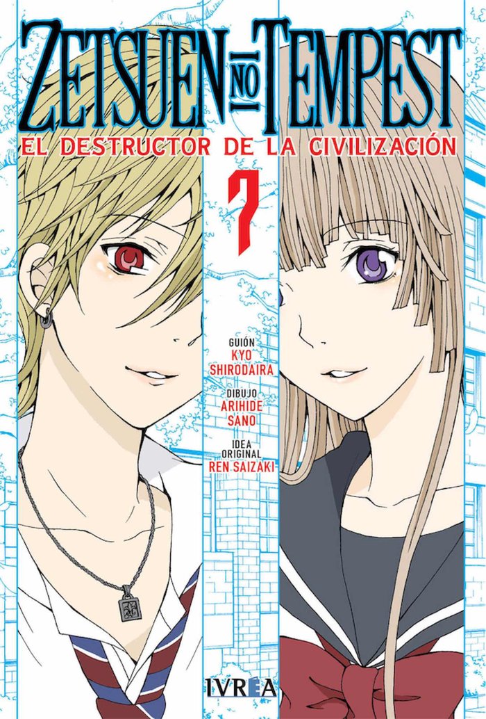 Zetsuen No Tempest 7, de Shirodaira, Kyo | portada del libro