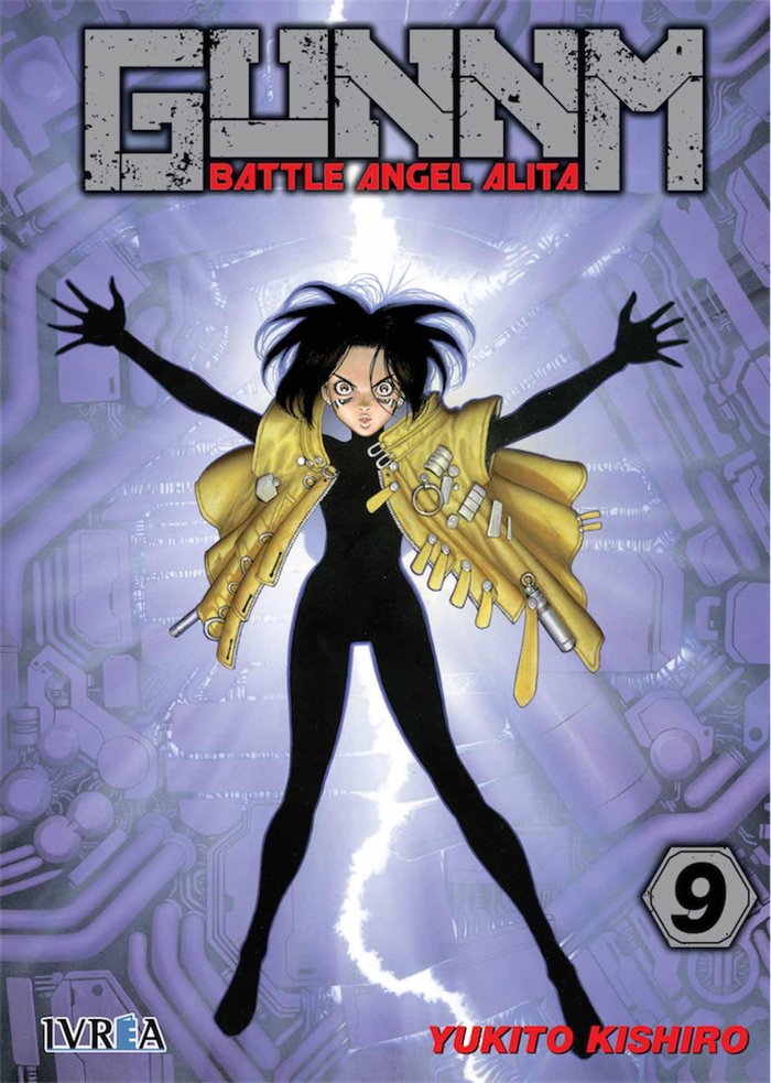 Gunnm (Battle Angel Alita) 9, de Yukito Kishiro | portada del libro