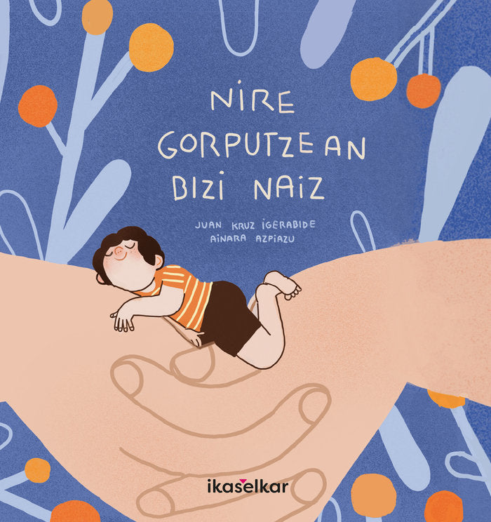 Nire gorputzean bizi naiz, de IGERABIDE SARASOLA, JUAN KRUZ | portada del libro