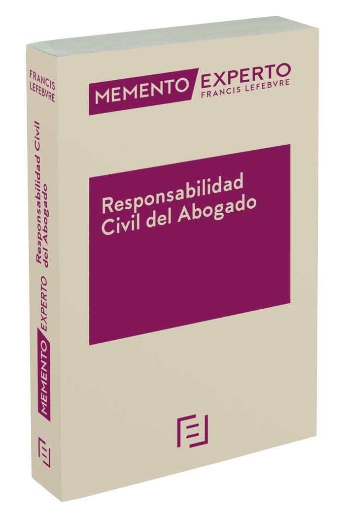 Memento Experto Responsabilidad Civil del Abogado, de Lefebvre-El Derecho | portada del libro