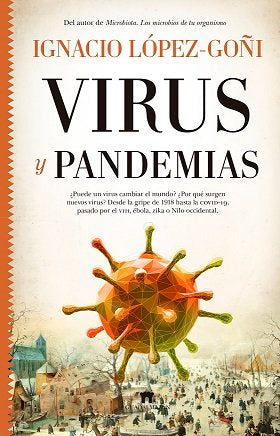 VIRUS Y PANDEMIAS, de Ignacio López-Goñi | portada del libro