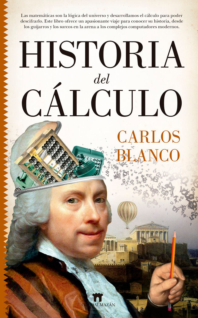 Historia del Cálculo, de Carlos Blanco Vázquez | portada del libro