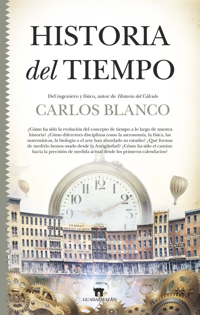HISTORIA DEL TIEMPO, de BLANCO, CARLOS | portada del libro