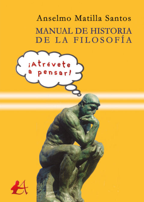 Manual de Historia de la Filosofía, de Matilla Santos, Anselmo | portada del libro