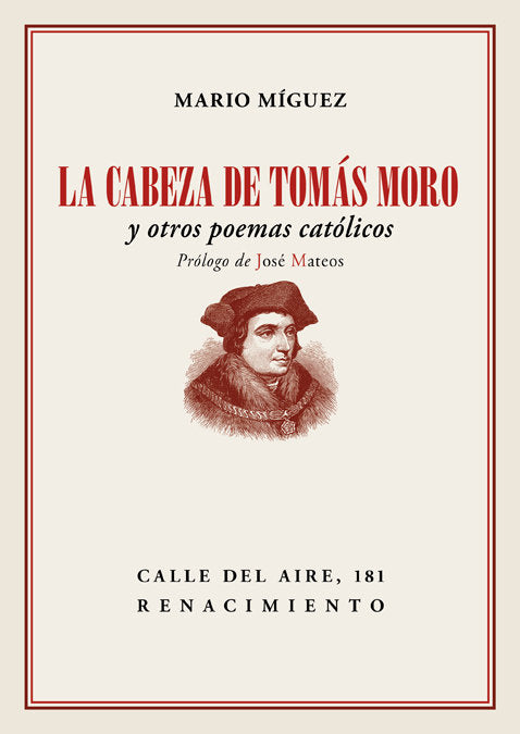 La cabeza de Tomás Moro, de Míguez, Mario | portada del libro