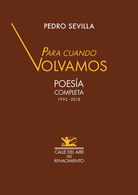 Para cuando volvamos, de Sevilla, Pedro | portada del libro