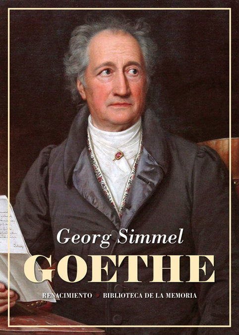 Goethe, de Simmel, Georg | portada del libro