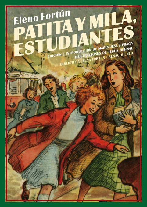 Patita y Mila, estudiantes, de Fortún, Elena | portada del libro