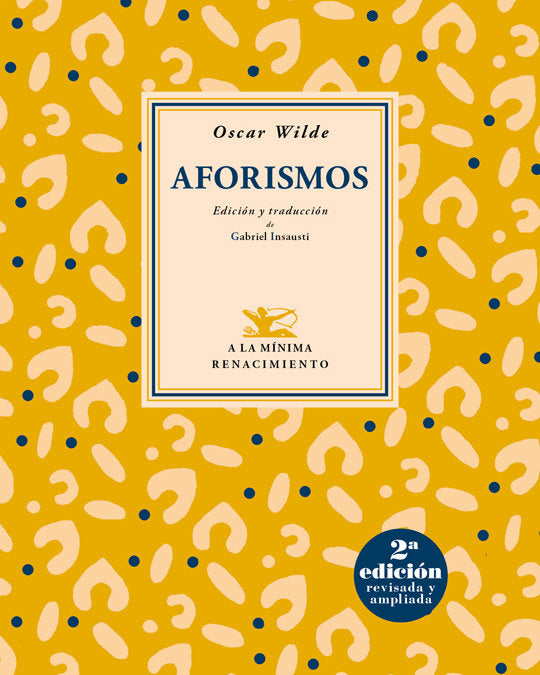 Aforismos, de Wilde, Oscar | portada del libro
