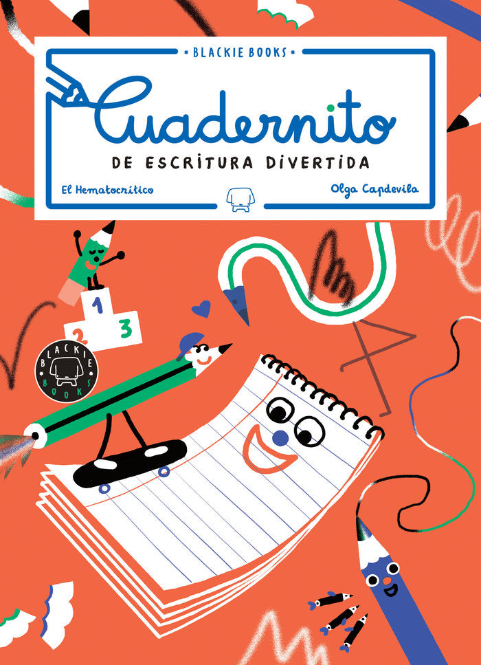 Cuadernito de escritura divertida, volumen 2, de El Hematocrítico | portada del libro