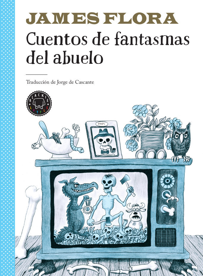 Cuentos de fantasmas del abuelo, de Flora, James | portada del libro