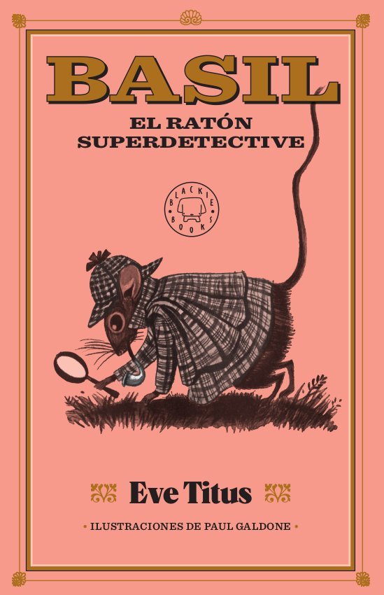 Basil, el ratón superdetective, de Titus, Eve | portada del libro