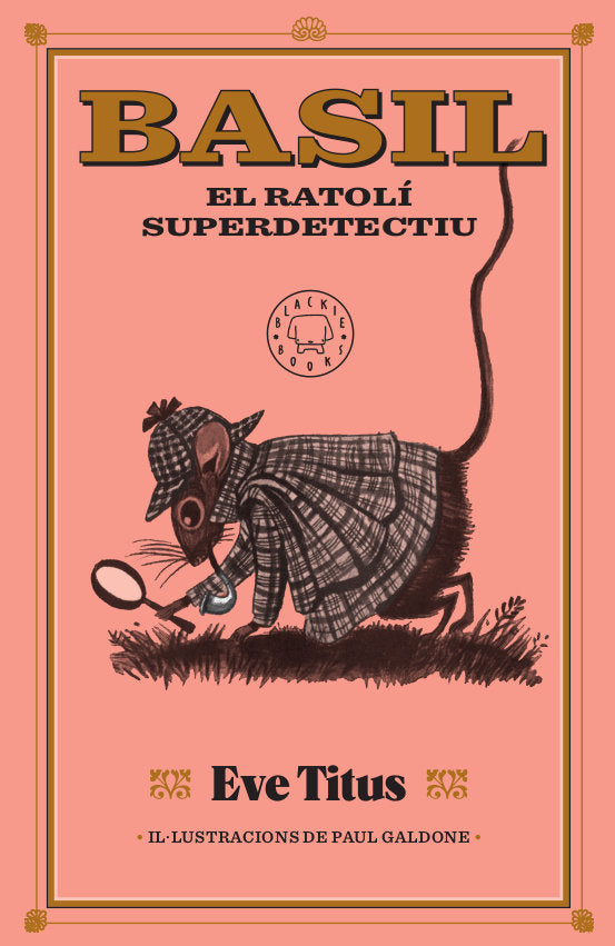 Basil, el ratolí superdetectiu, de Titus, Eve | portada del libro
