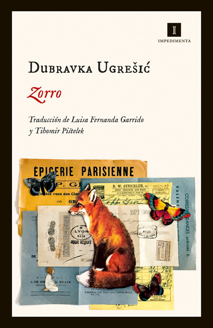 Zorro, de Ugresic, Dubravka | portada del libro