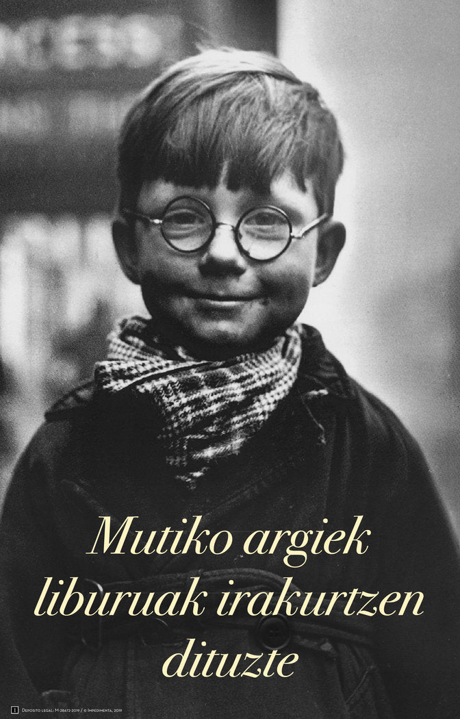 CARTEL MUTIKO ARGIEK LIBURUAK IRAKURTZEN DITUZTE - EUS | portada del libro
